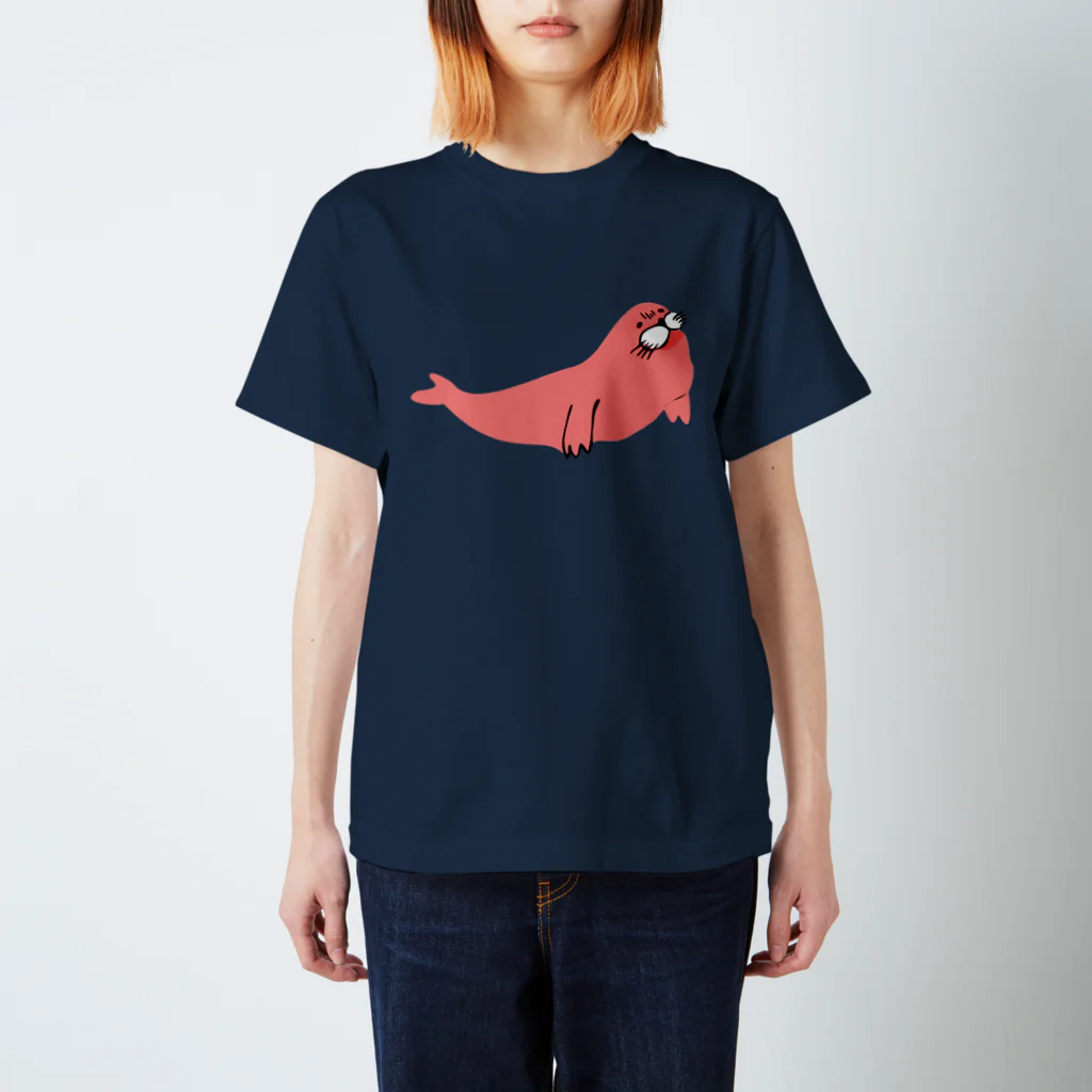 neconos Goodsのあざらしのひと Regular Fit T-Shirt