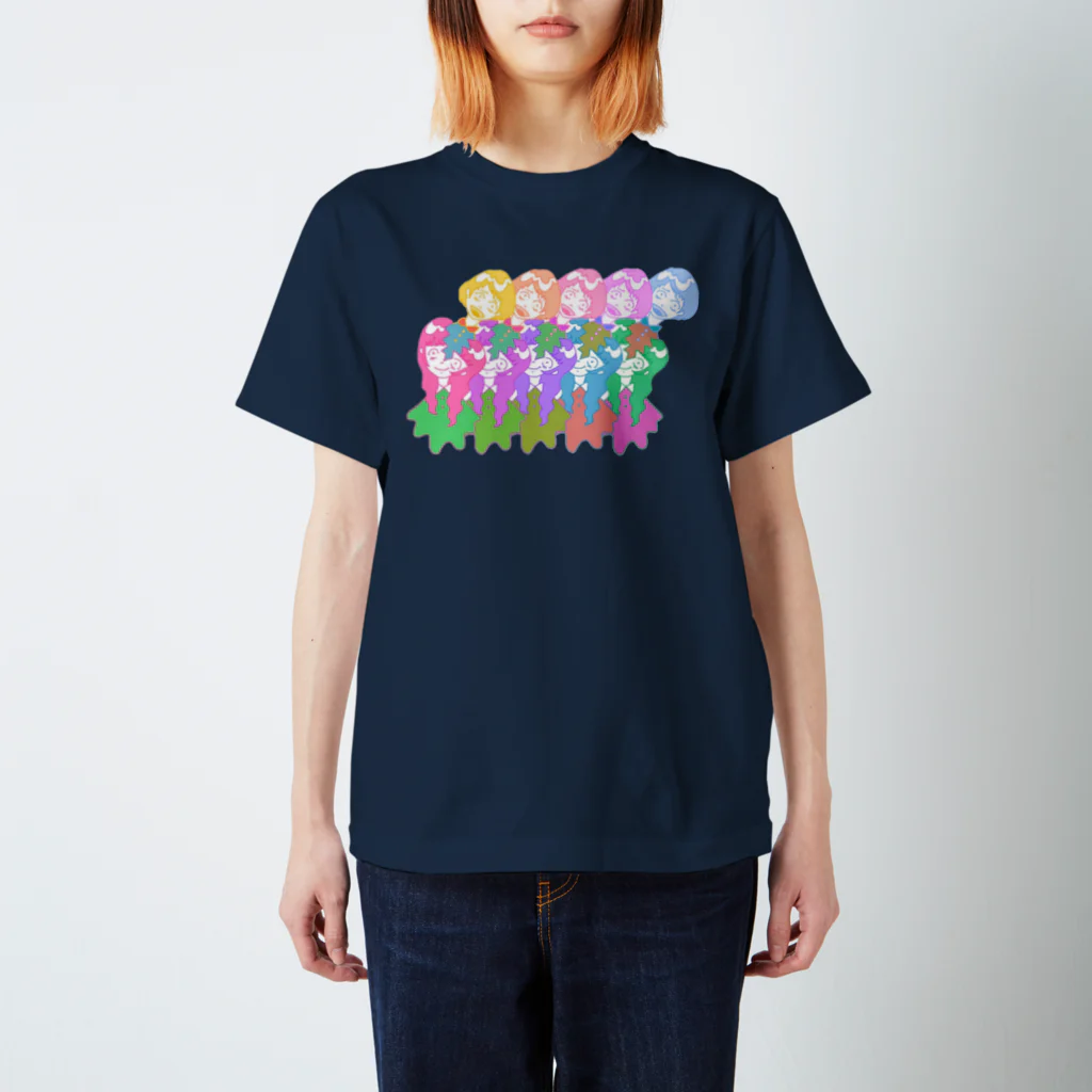 せナんス nonsense SHOPのパッカンガール2 スタンダードTシャツ