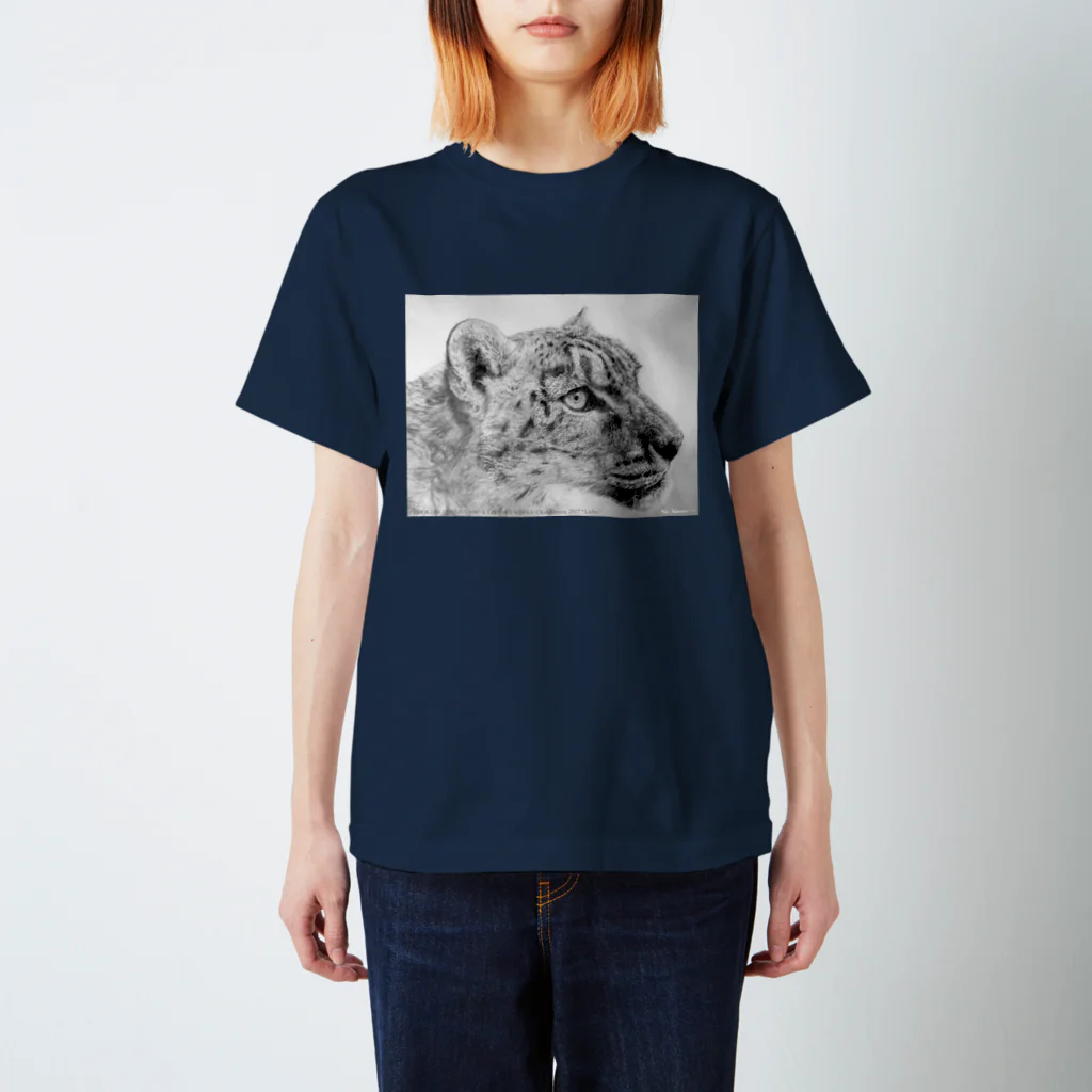 アラスカ野生動物画家きむらけいのLiebe -愛- Regular Fit T-Shirt