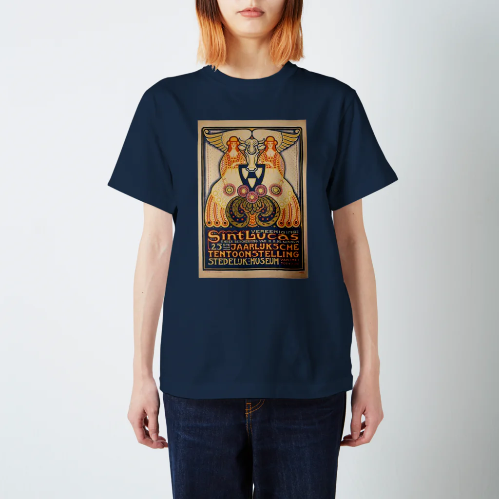 YS VINTAGE WORKSのオランダ・ミュージアム　アールデコ スタンダードTシャツ