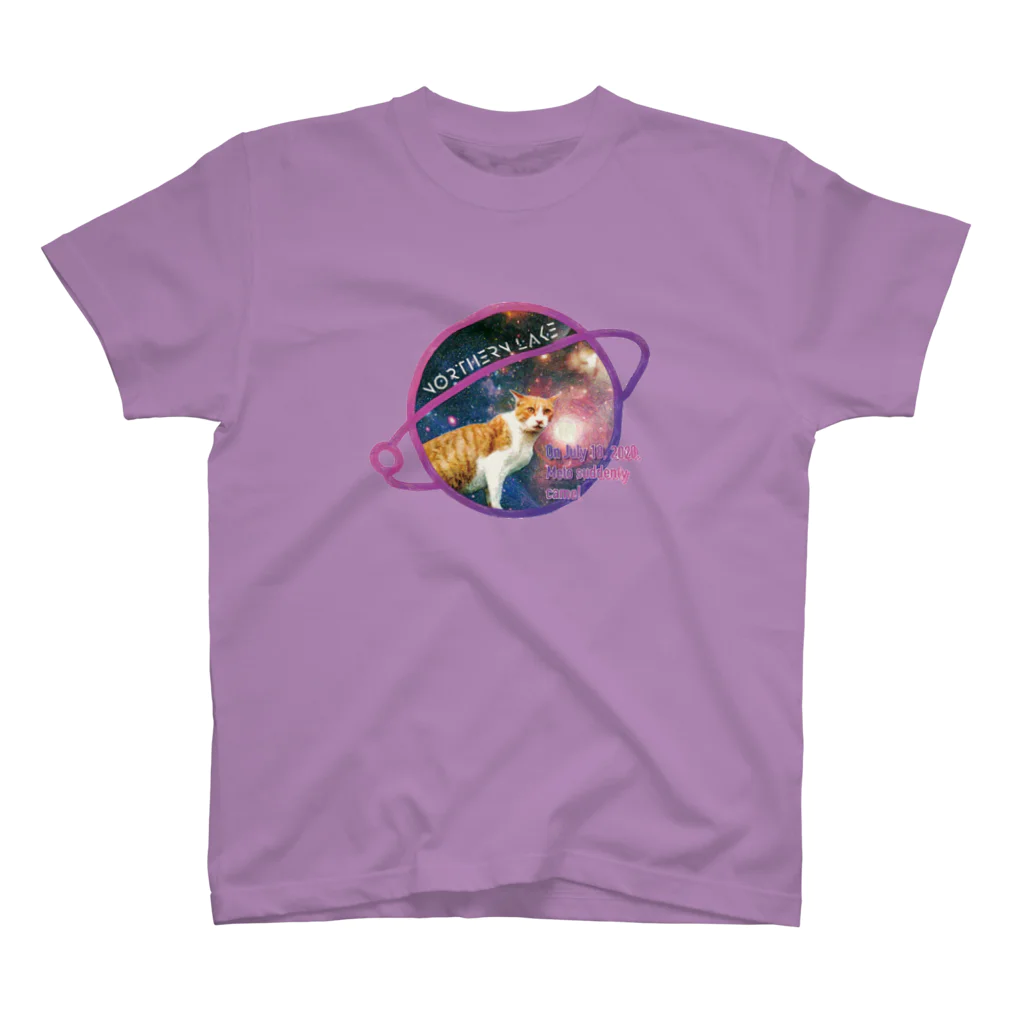 Loveuma. official shopのSpace cat meto by NLD Regular Fit T-Shirt