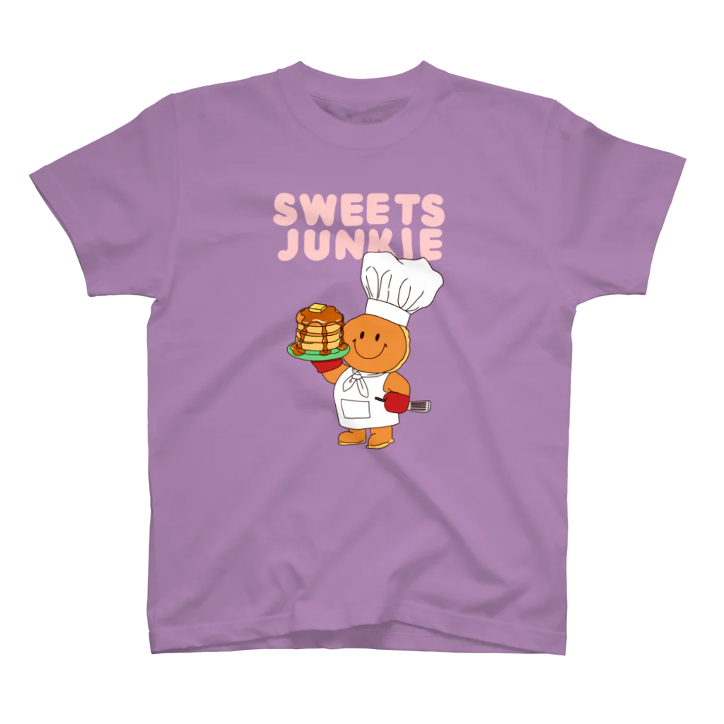 SWEETS JUNKIEのパンケーキマン スタンダードTシャツ