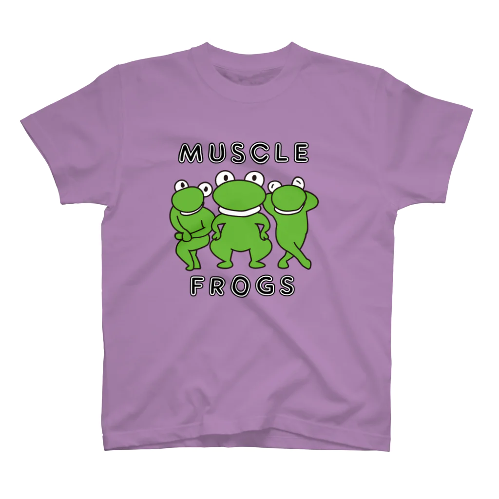 油 虫太郎のMUSCLE FROGS(color) Regular Fit T-Shirt