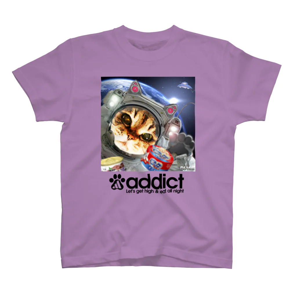 InaDesignの宇宙猫 Regular Fit T-Shirt
