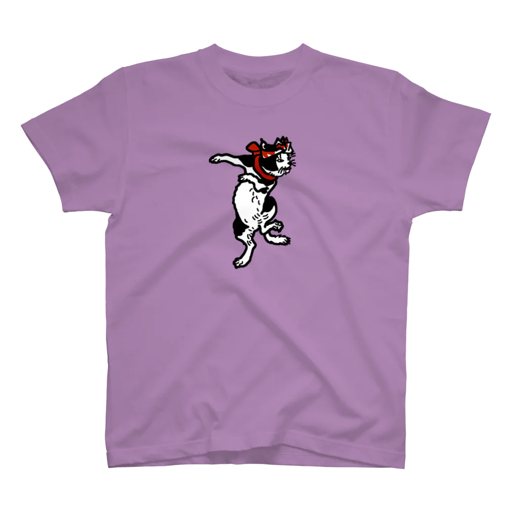 けい房の踊る猫又 スタンダードTシャツ