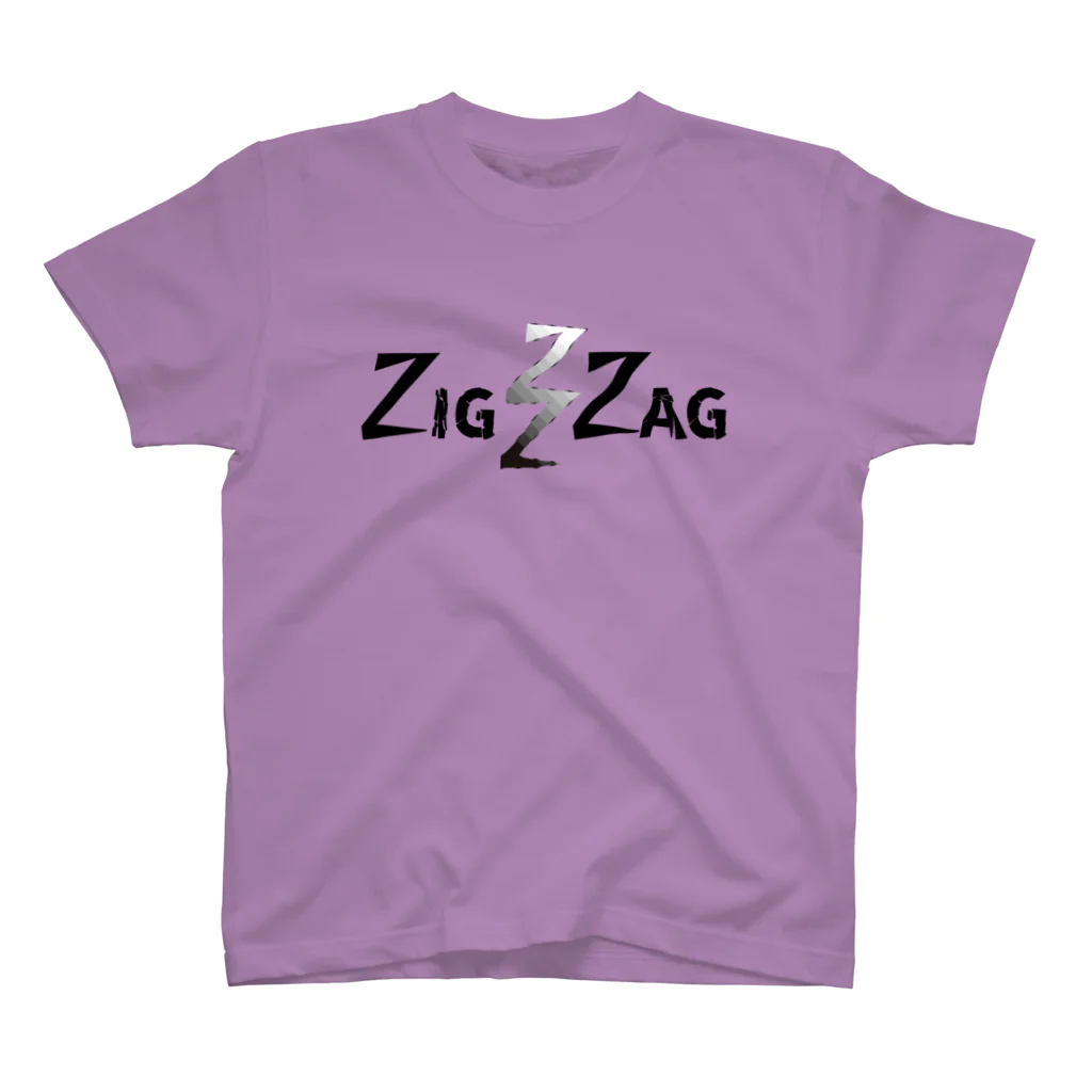 Ａ’ｚｗｏｒｋＳのジグザグ(英字＋１シリーズ) Regular Fit T-Shirt