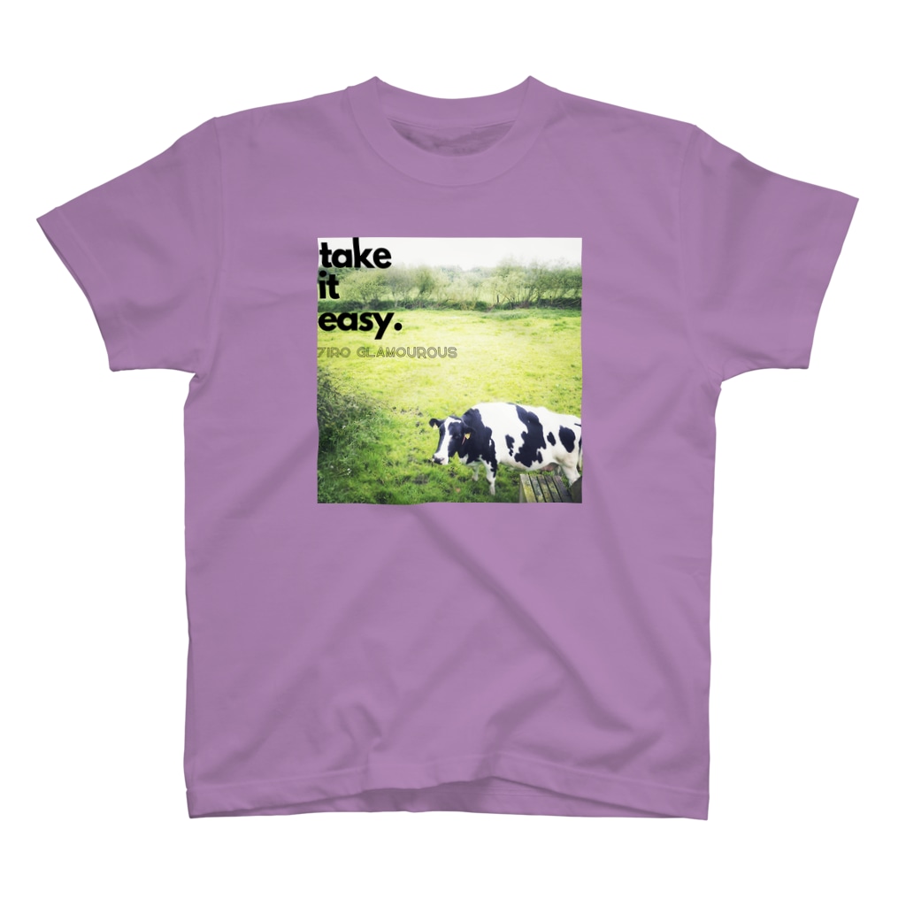 7IRO GLAMOUROUSのtake it easy.ミムちゃんTシャツ Regular Fit T-Shirt