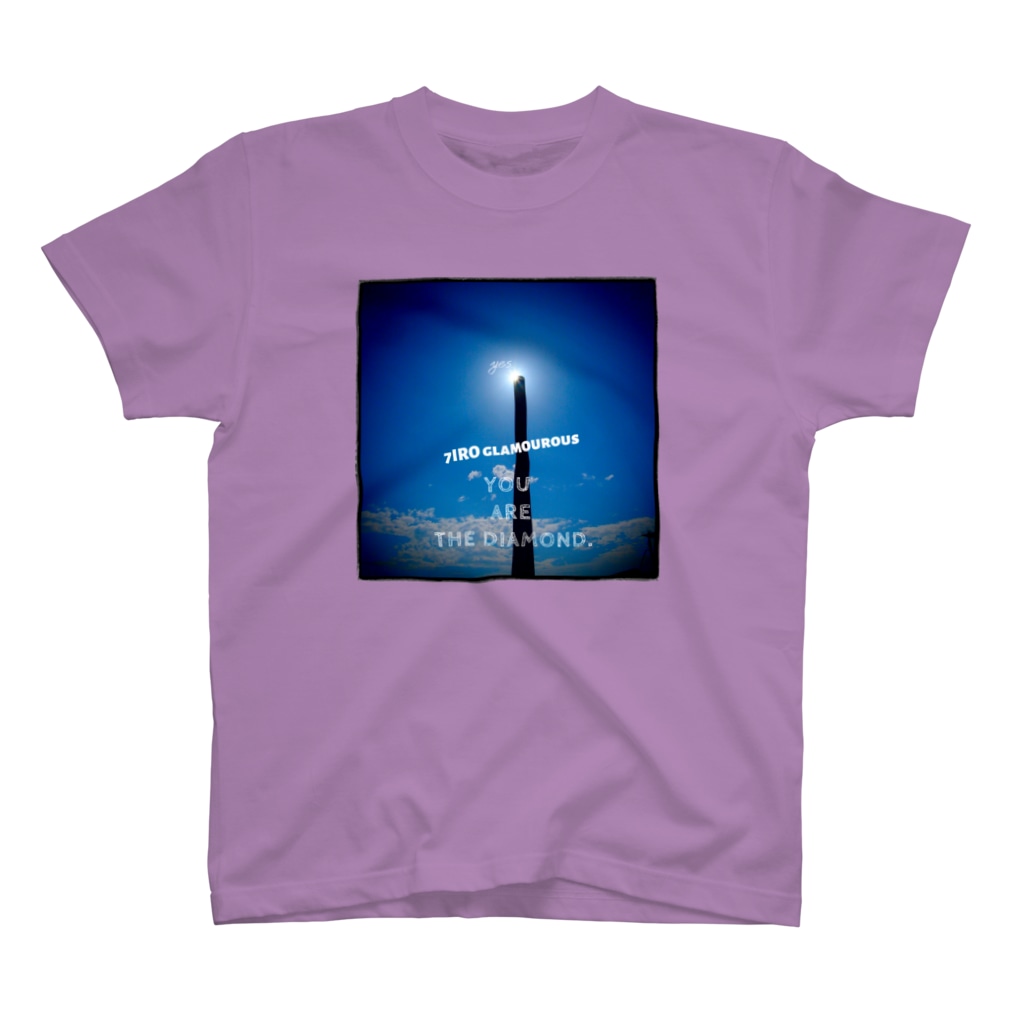 7IRO GLAMOUROUSのyou are the diamond Tシャツ Regular Fit T-Shirt