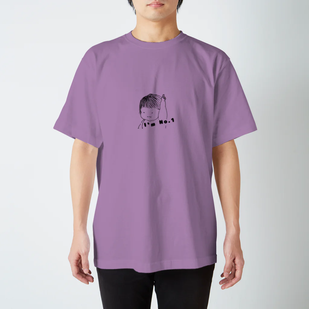 もちもちっこの強気な赤ちゃん Regular Fit T-Shirt