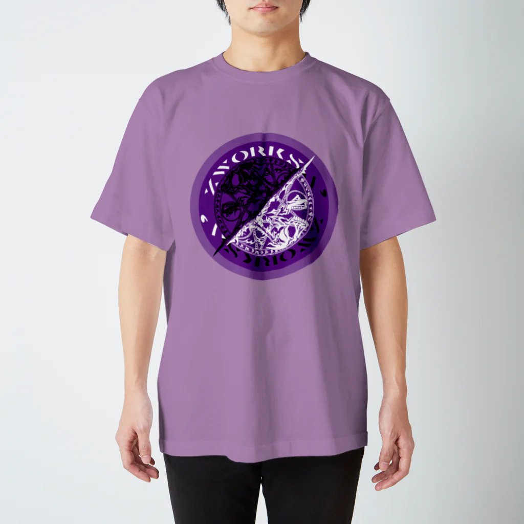 Ａ’ｚｗｏｒｋＳのTRIBALCROSS REVERSE PPL スタンダードTシャツ