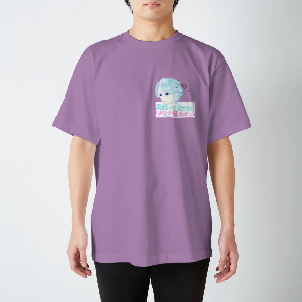 Cho Tommy Annの真顔って楽だね スタンダードTシャツ