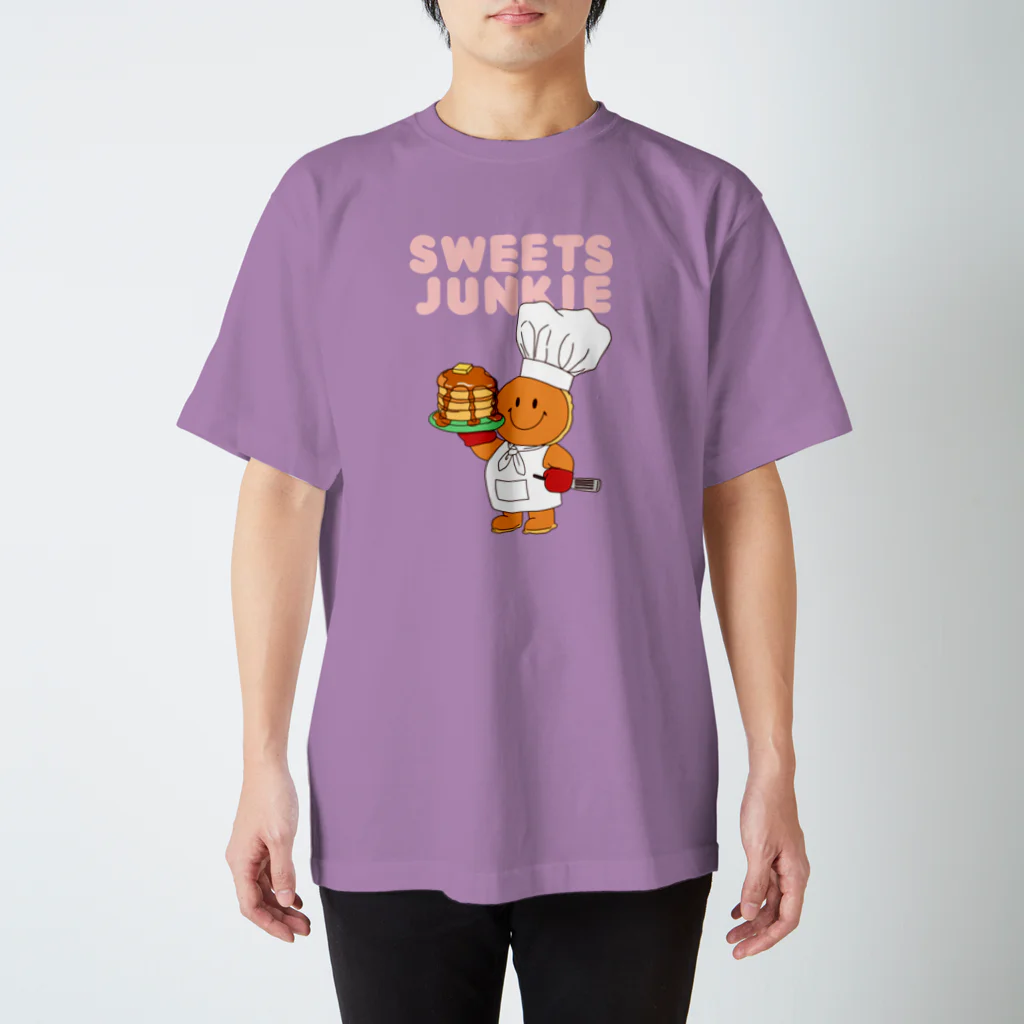 SWEETS JUNKIEのパンケーキマン スタンダードTシャツ