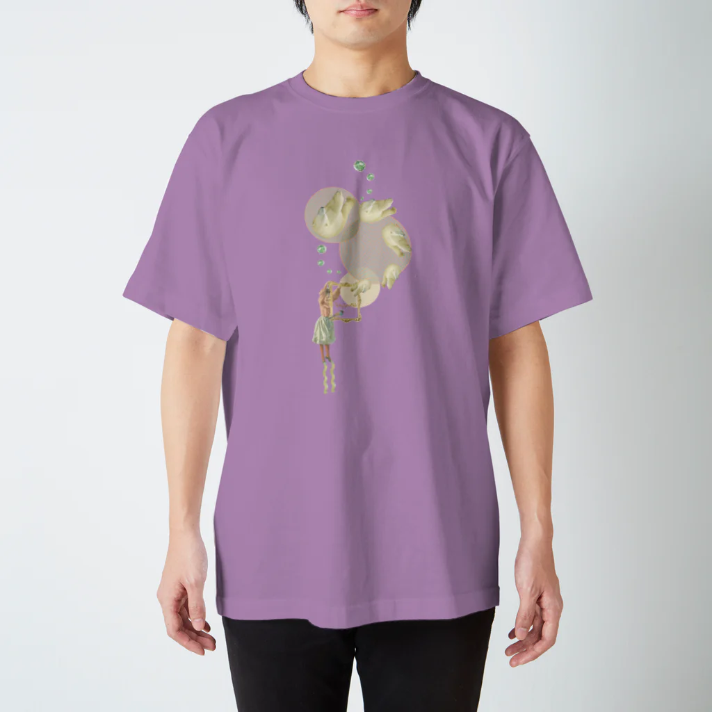 petchcotchのkumagic  collage Regular Fit T-Shirt