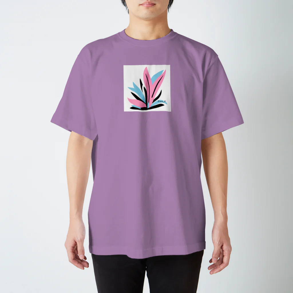 Mana Aのカラフルビカクシダ Regular Fit T-Shirt