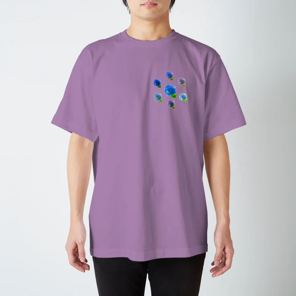 写真館　青い鳥のサークルあじさい Regular Fit T-Shirt