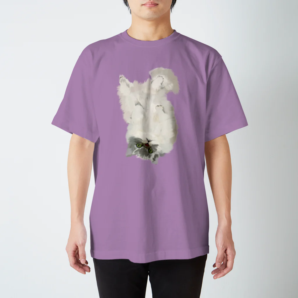 うさぎのたまごの猫のメア スタンダードTシャツ