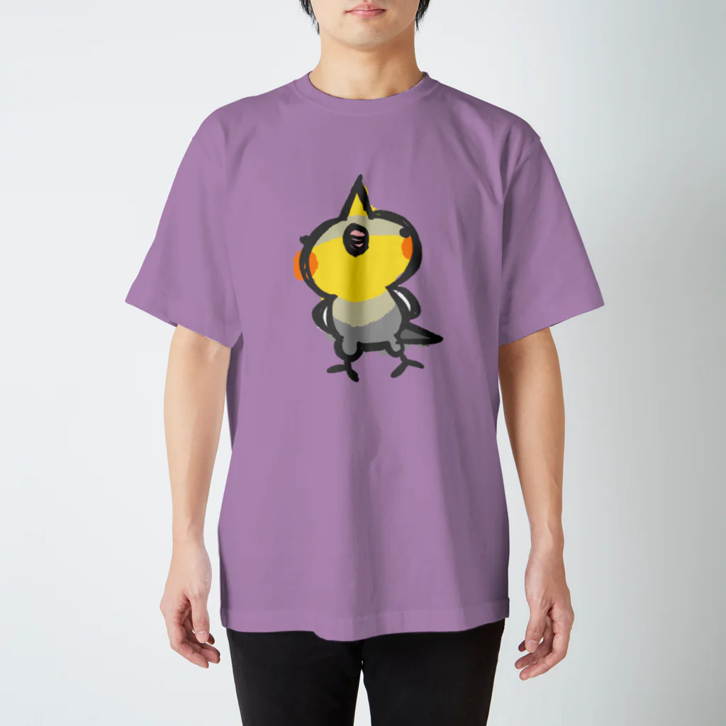 うめだのグッズショップのドヤオカメ　パール スタンダードTシャツ