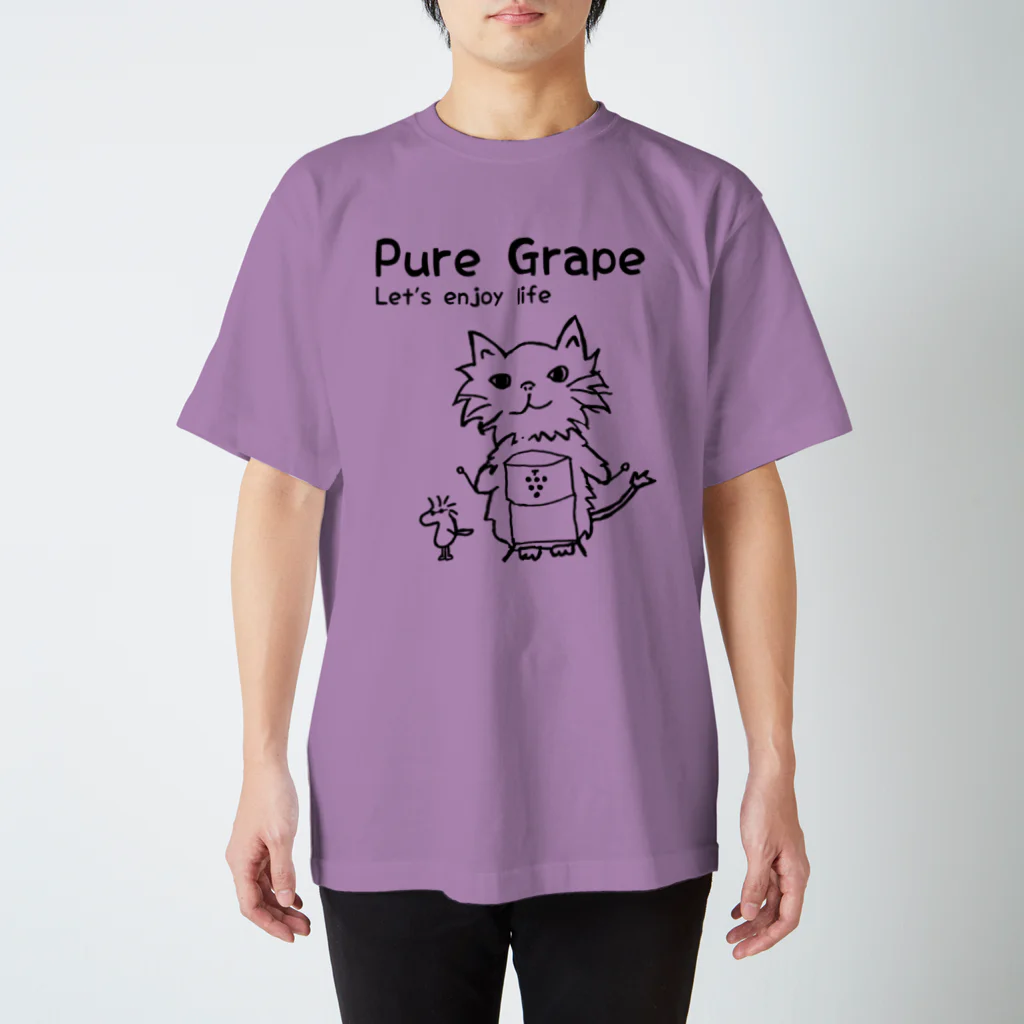 Pure Grape のPure Grape 【Cat T】 スタンダードTシャツ