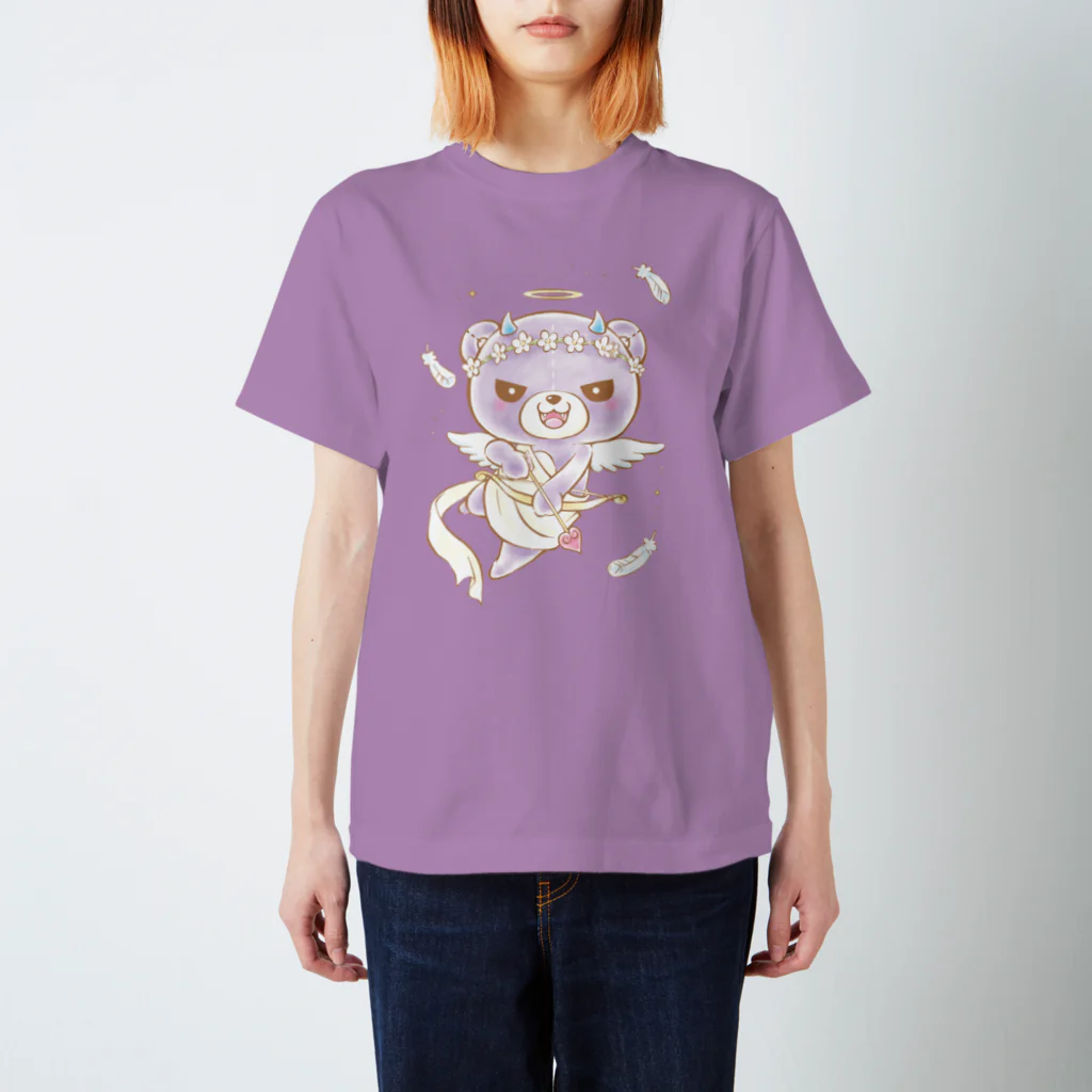 KOAKKUMAandAKKUMAのえんぜるアックマ スタンダードTシャツ