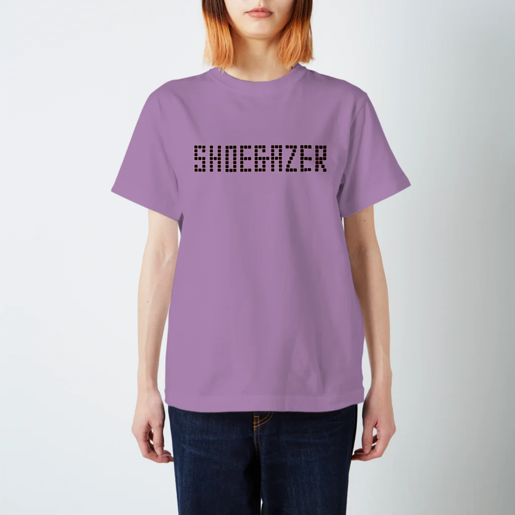 プリーズ・プリント・Tシャツの文字Tシャツ『SHOEGAZER』8カラー限定 スタンダードTシャツ