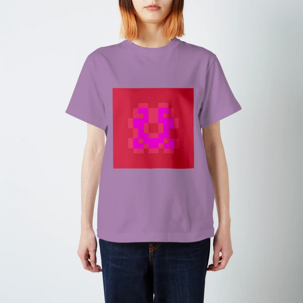 ᵗᵒˡᵘのPixelglyph #07404 Regular Fit T-Shirt