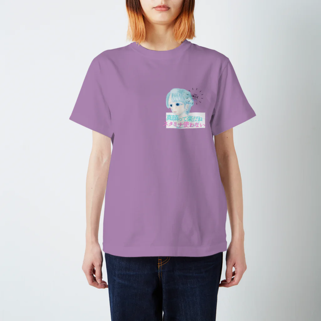 Cho Tommy Annの真顔って楽だね スタンダードTシャツ