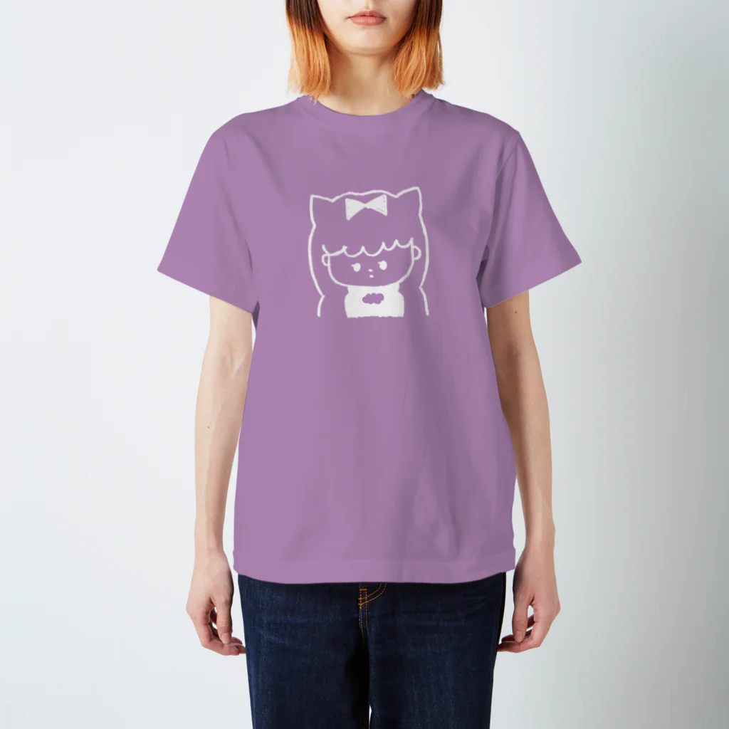 KUMORIの曇りがちなくもりちゃん02 スタンダードTシャツ