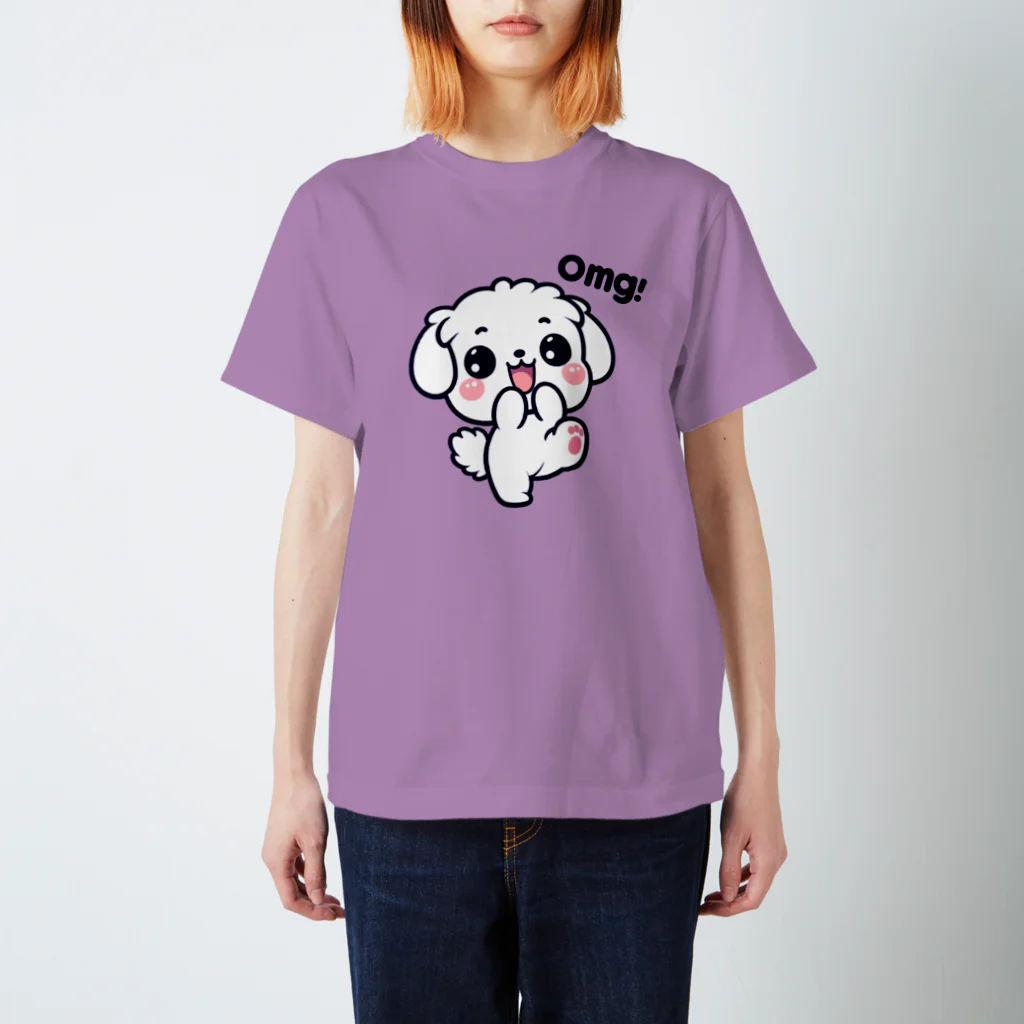 OMG DOG 【オーマイガ ドッグ】のOMG-DOG マルチーズのまるる Regular Fit T-Shirt