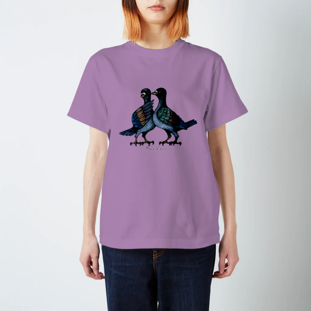  Dark blancoのDark blanco "Pigeons" スタンダードTシャツ