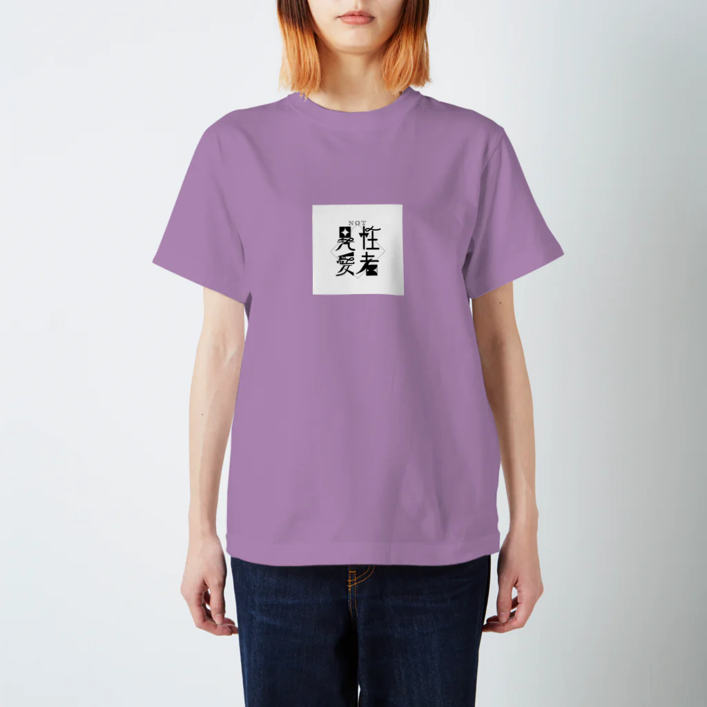 🪨のNOT異性愛者 スタンダードTシャツ