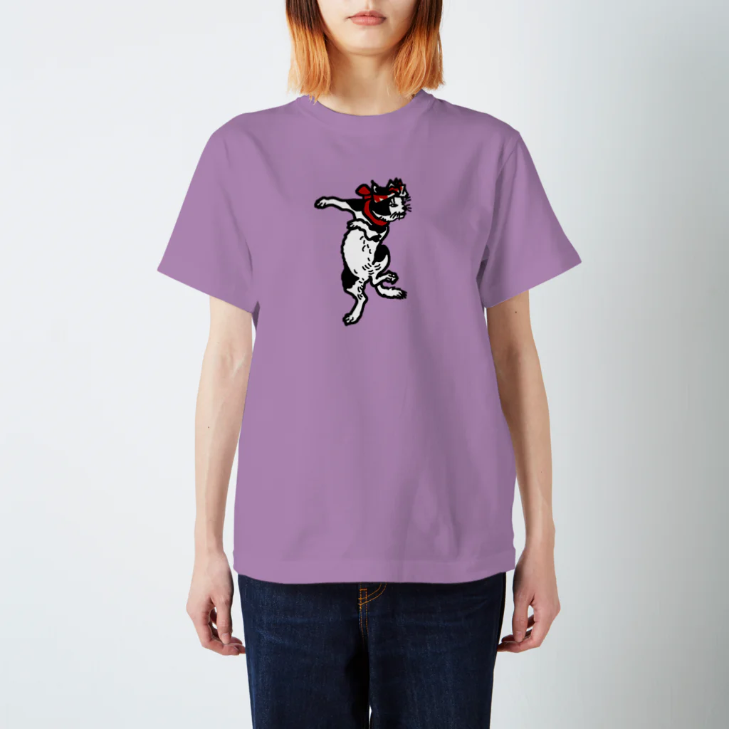 けい房の踊る猫又 スタンダードTシャツ