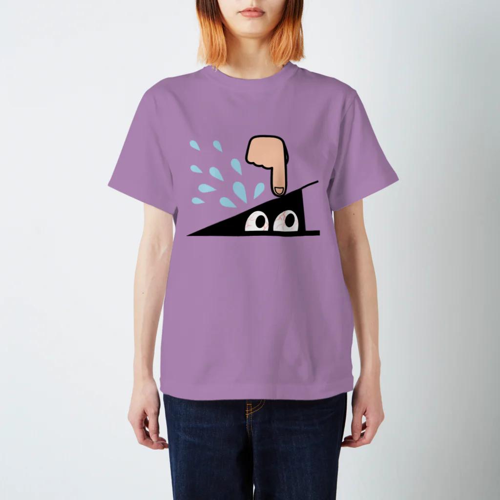 Ａ’ｚｗｏｒｋＳの押されるスリスリくん スタンダードTシャツ