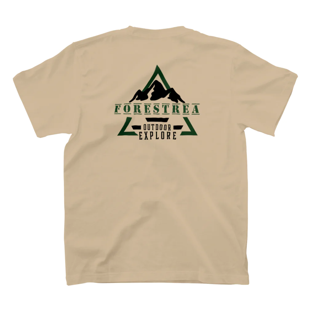 FORESTREAのFORESTREA ロゴ スタンダードTシャツの裏面