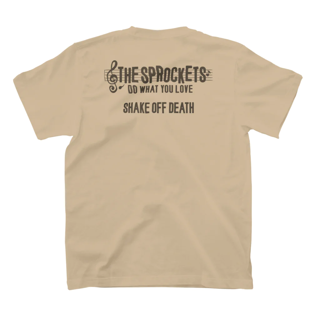 The SprocketsのThe Sprockets　”Happy SPADE” Regular Fit T-Shirtの裏面