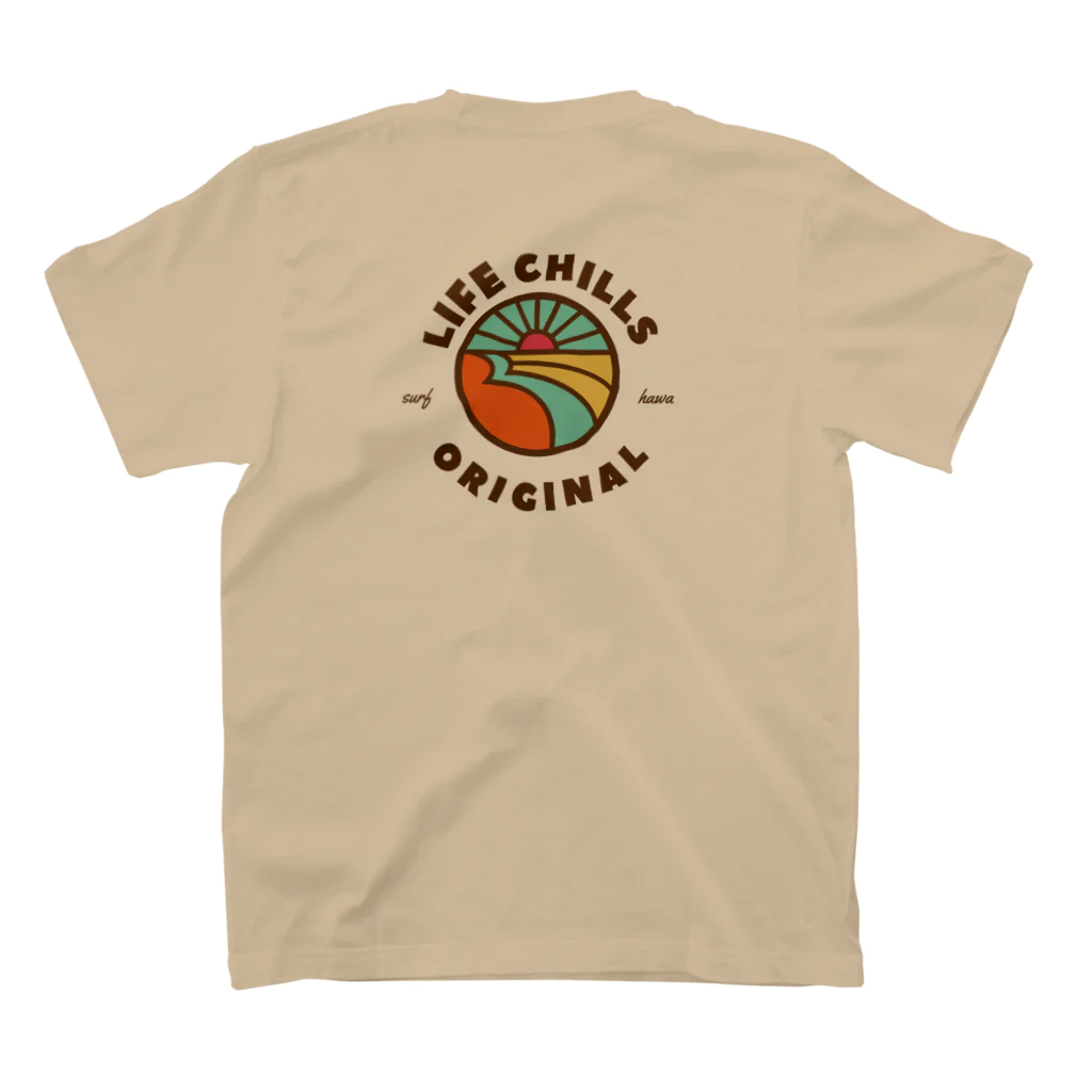 LifeChills《ライフチルズ》のlifechills logo tシャツ Regular Fit T-Shirtの裏面