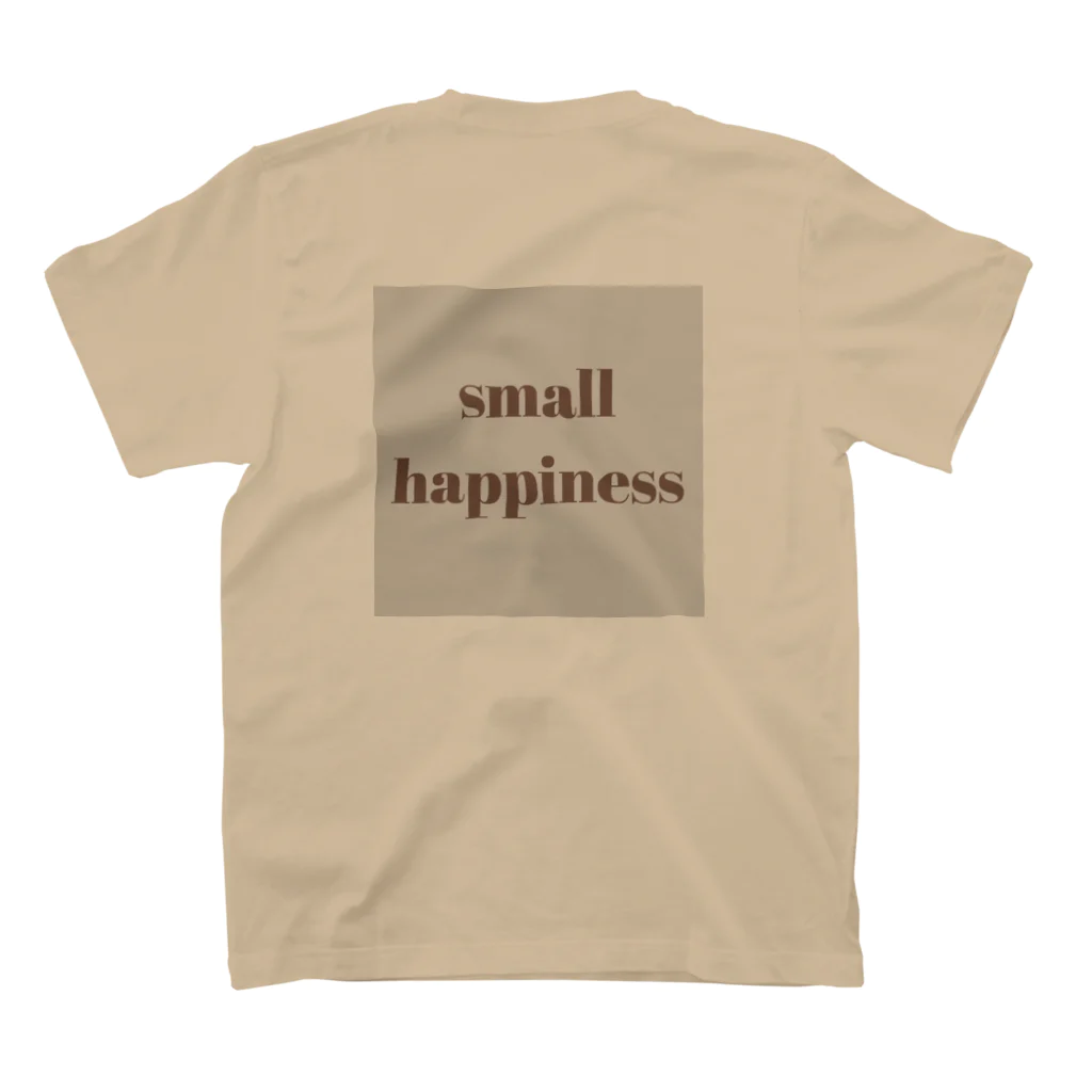 small happinessのsmall happiness スタンダードTシャツの裏面