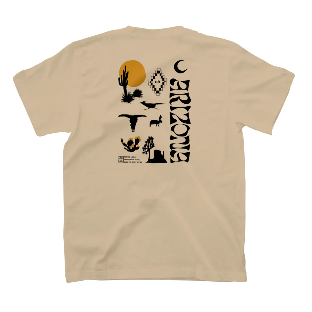 Good Music and Coffee.のARIZONA. スタンダードTシャツの裏面