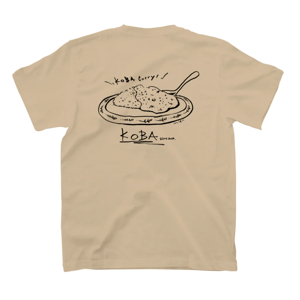 KOBA1992のCURRY TEE  ver.2 Regular Fit T-Shirtの裏面