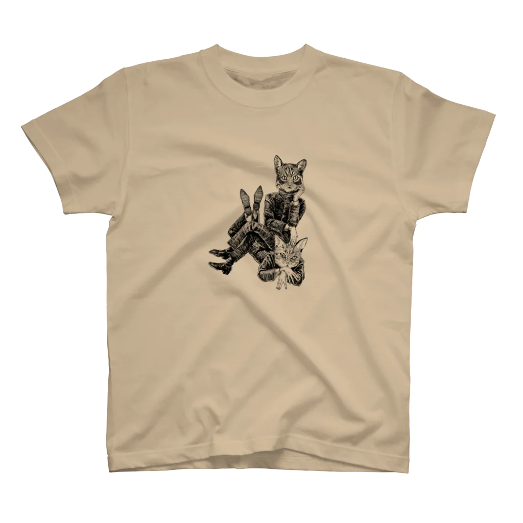 藤咲良のエスケープ倶楽部所属、吾輩は猫である。 スタンダードTシャツ