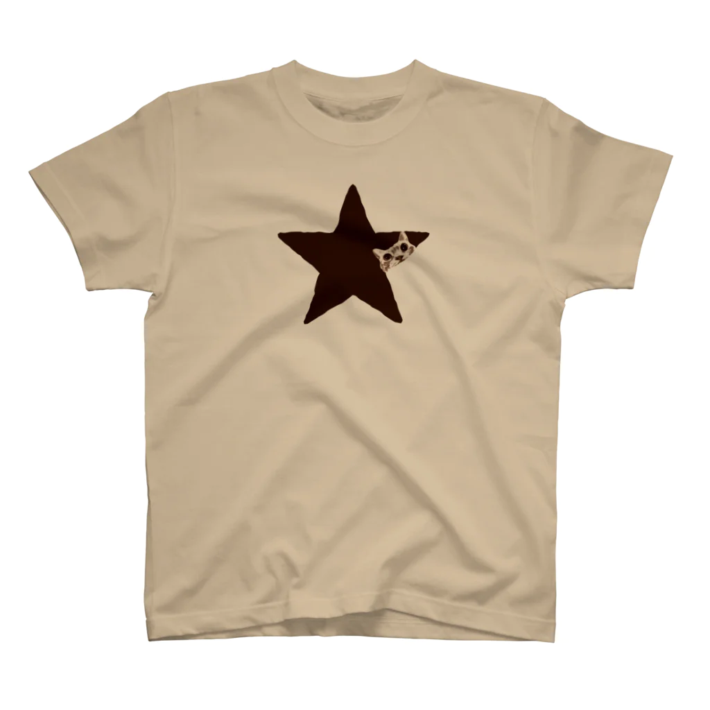 はまねこ☆雑貨店のStarCat TypeA Regular Fit T-Shirt