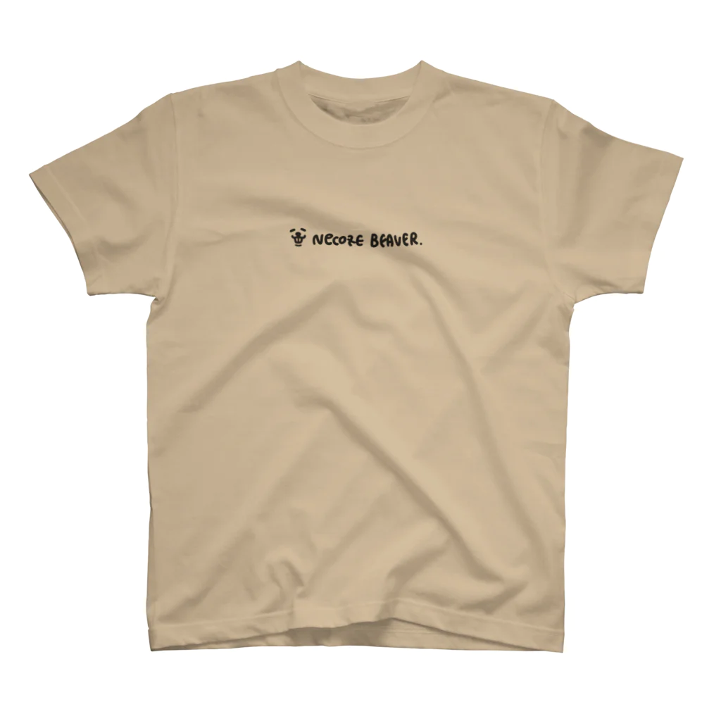 viva's SHOPのシンプルねこぜびーばー Regular Fit T-Shirt