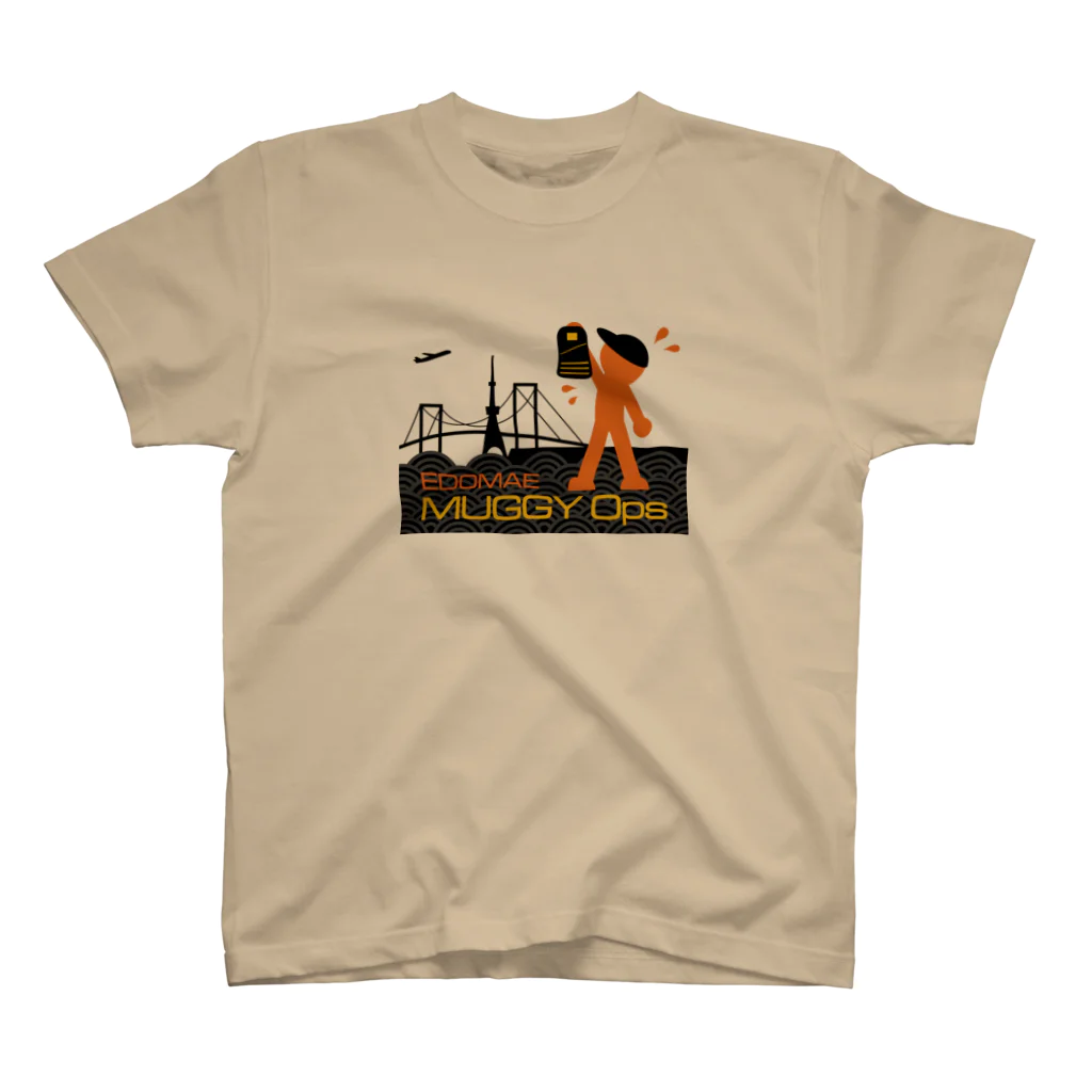 BondancerのEDOMAE MUGGY Ops.（Urban） Regular Fit T-Shirt