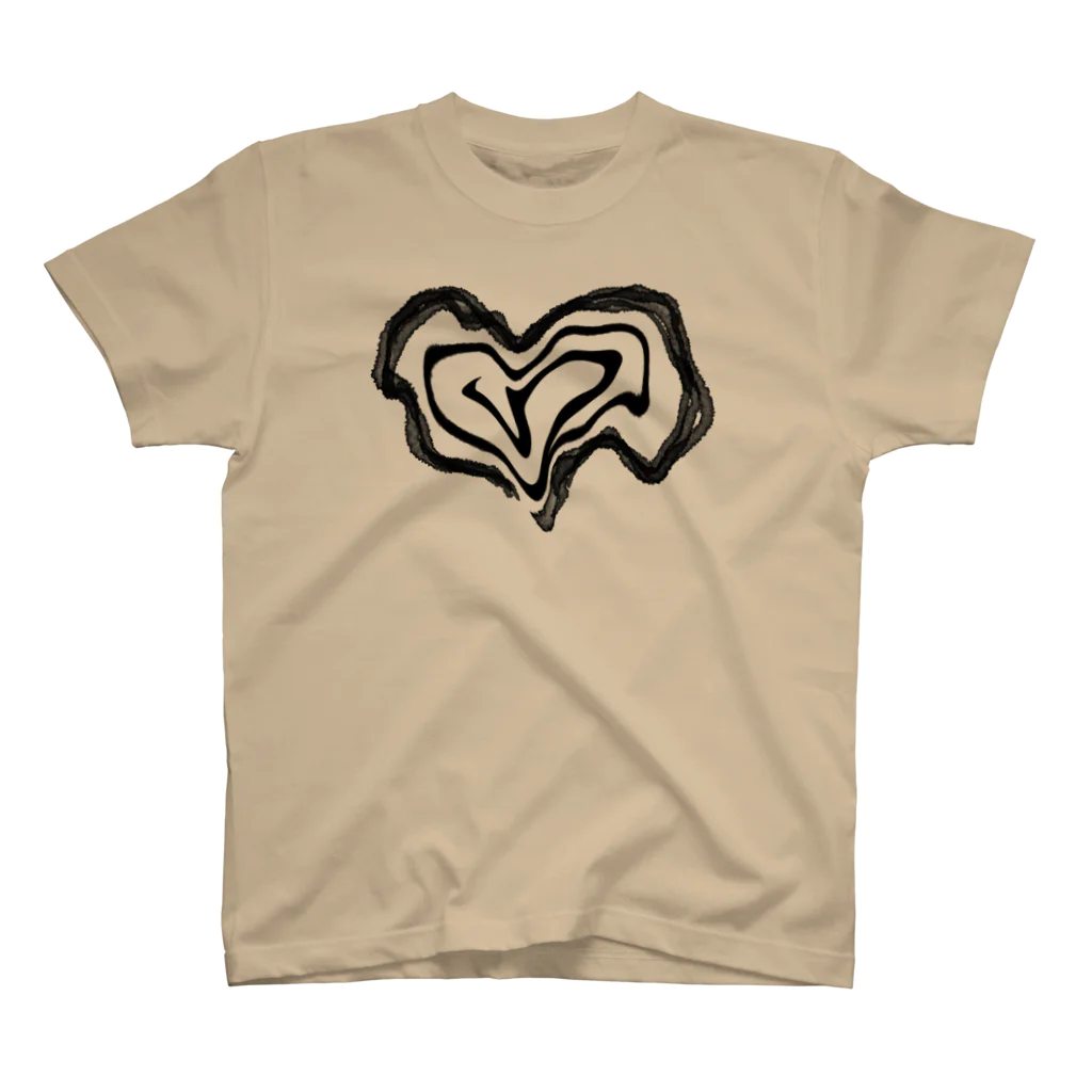 Shark Aerer'sのshark heart logo tee スタンダードTシャツ