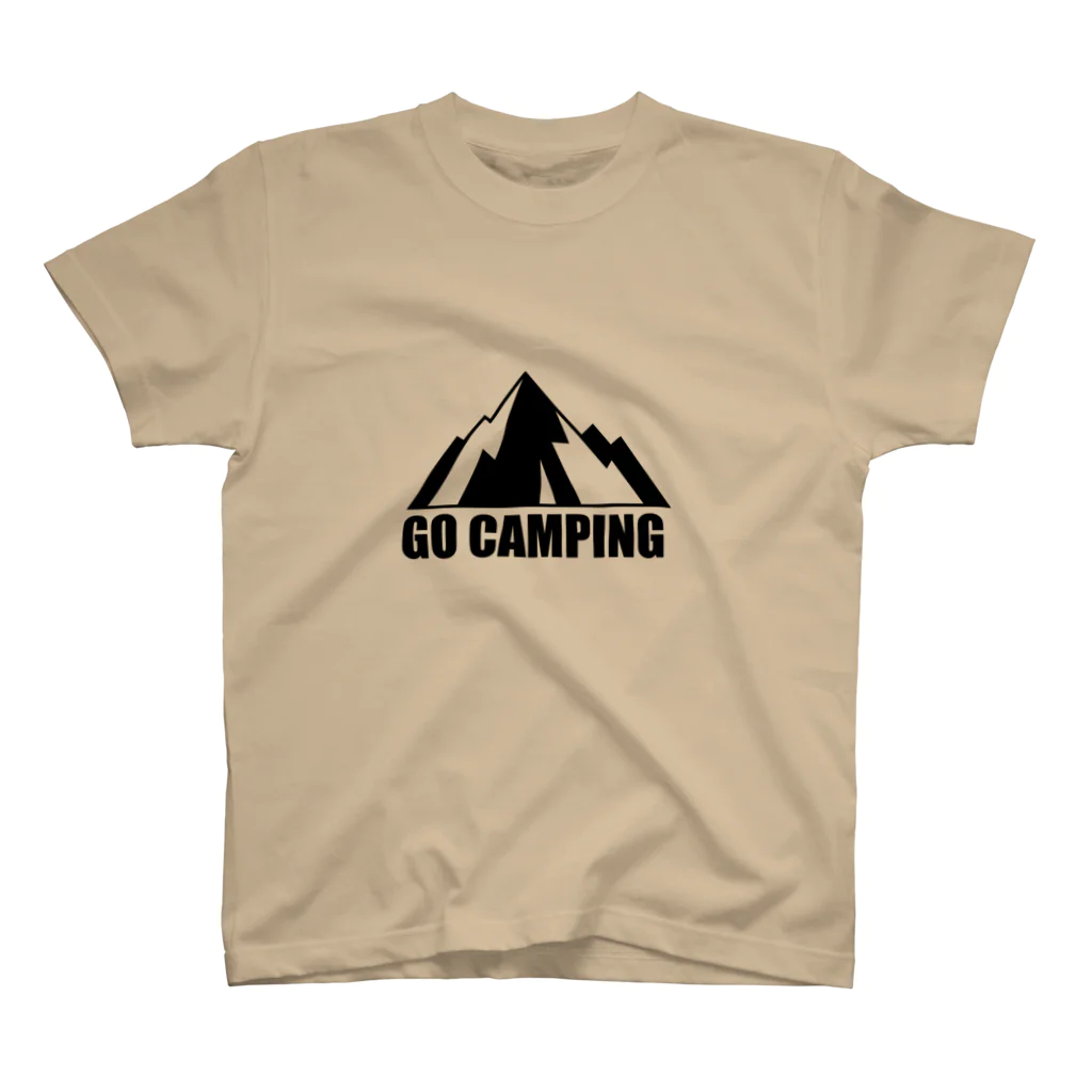 id-linkのアウトドア、登りたくなる山 スタンダードTシャツ