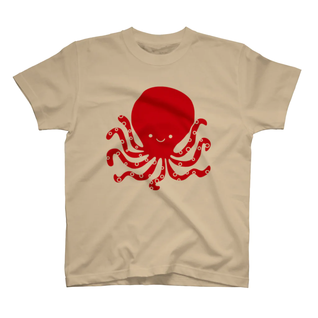 たここ（octopus）のたここ Regular Fit T-Shirt