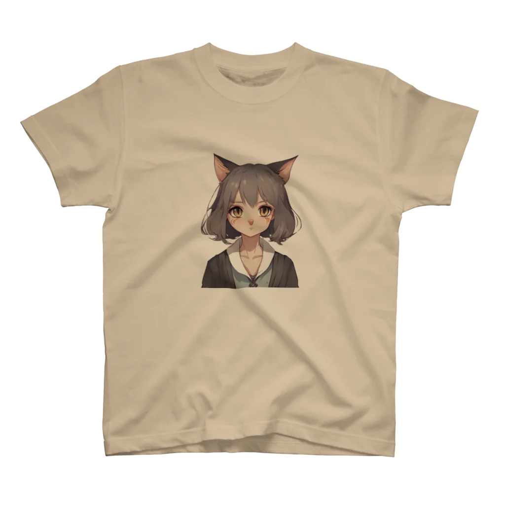 ニャン丸の転生猫 スタンダードTシャツ