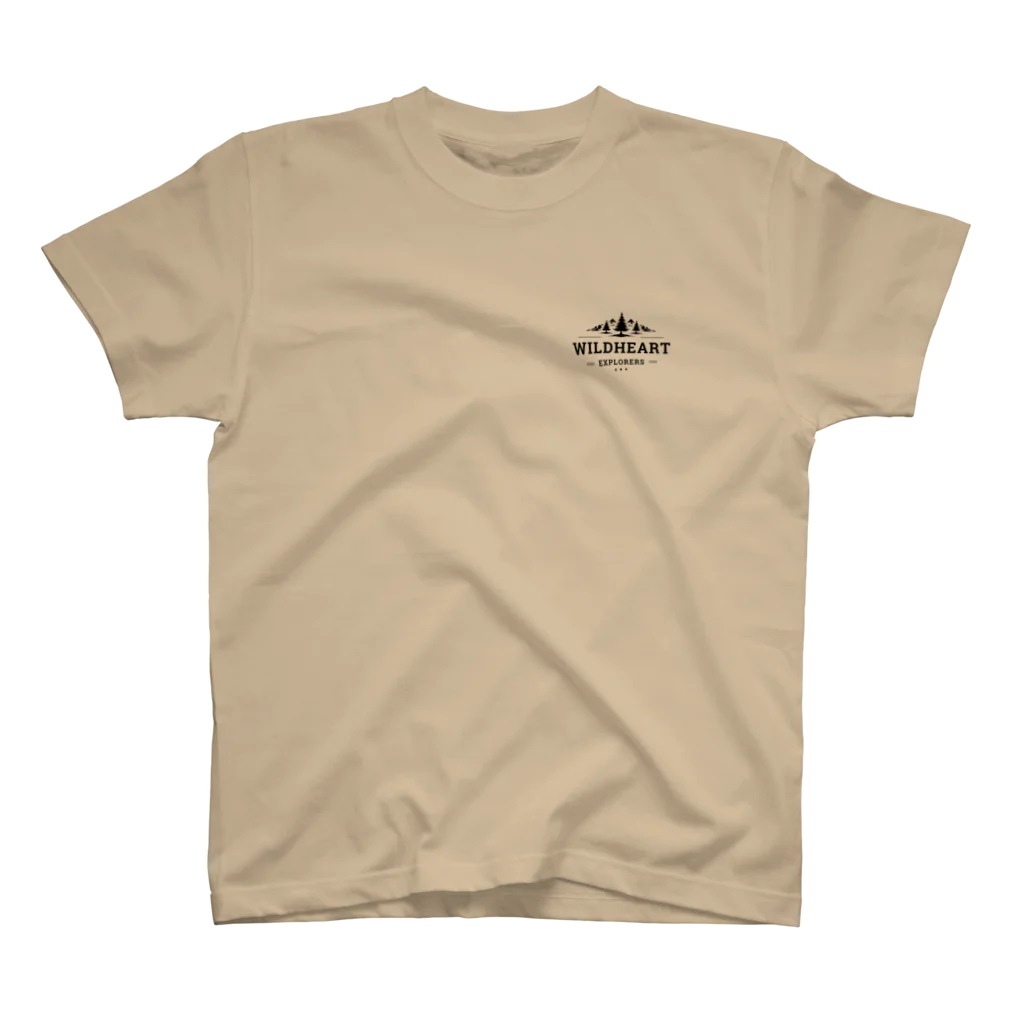 Wild Heart のアウトドア　キャンピングカー スタンダードTシャツ