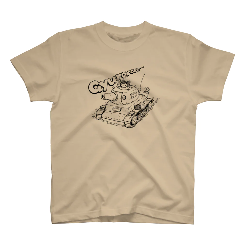 木村いこのネコ戦車 スタンダードTシャツ