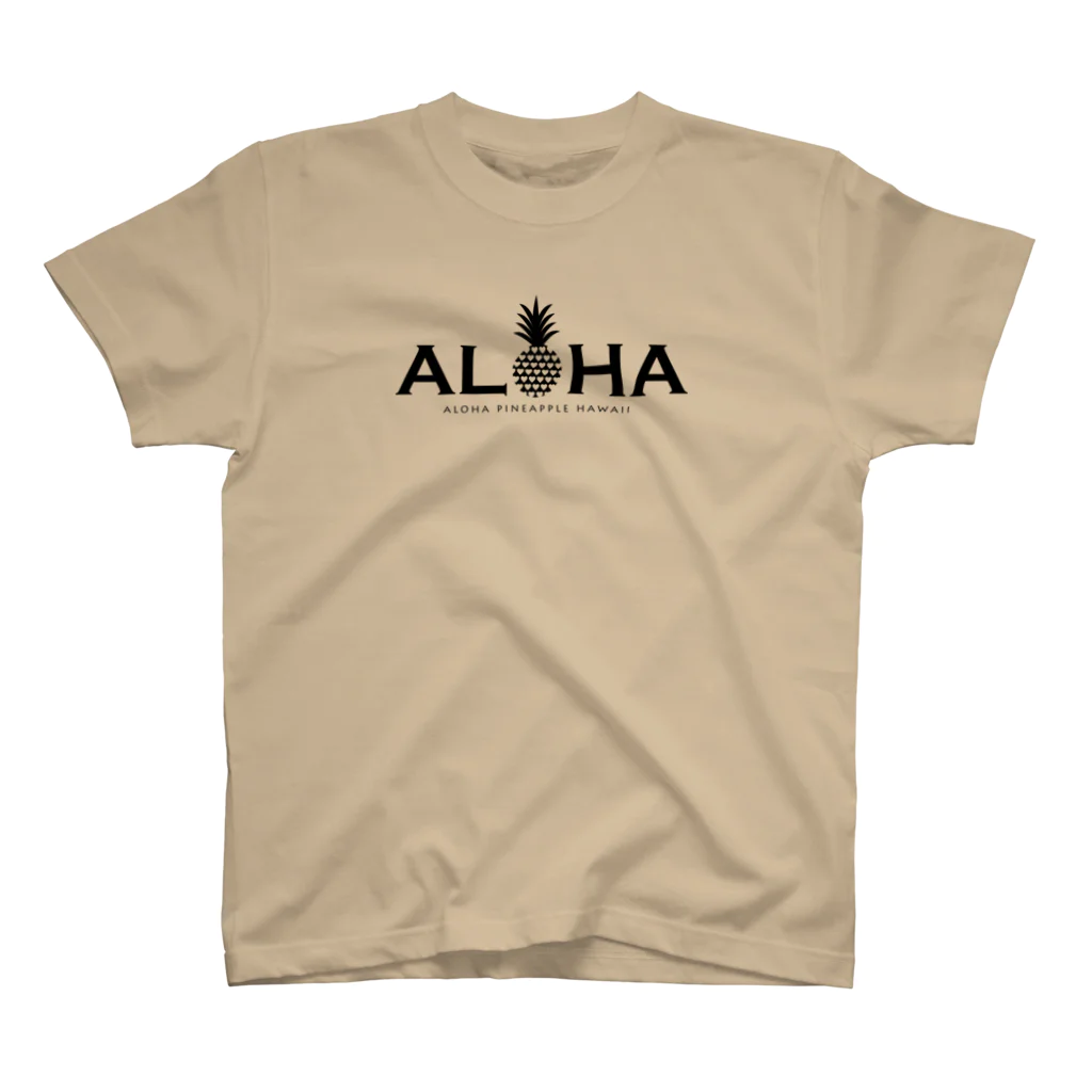 aloha_pineapple_hawaiiのパイナップル 15（heart） Regular Fit T-Shirt