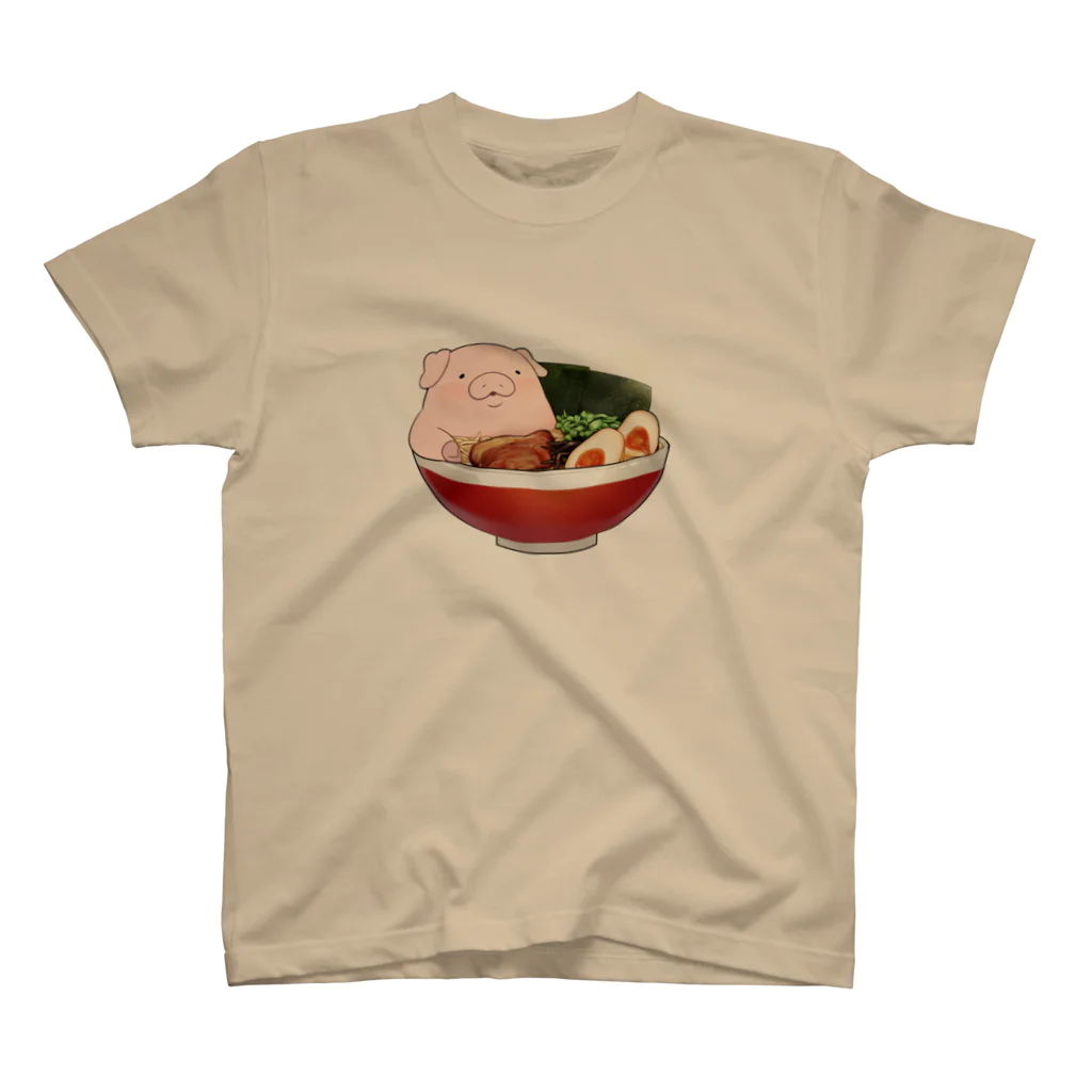 半熟おとめのTONKOTSU Regular Fit T-Shirt